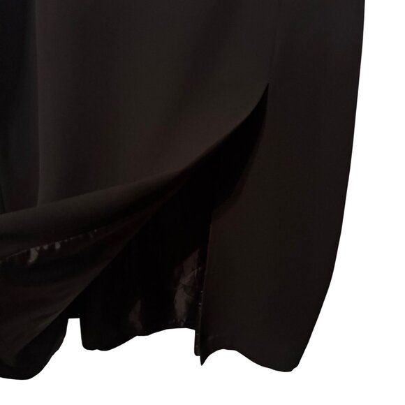 Emma James Black  Skirt With Decorative Chain Detail For Women Size 20W - Picture 10 of 12